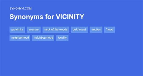 vicinity crossword clue|Vicinity synonyms, vicinity antonyms .